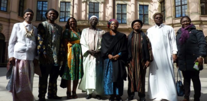 Könige aus Kamerun auf Jena-Besuch