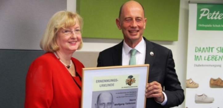 Wolfgang Tiefensee ist Botschafter der Stadt Gera