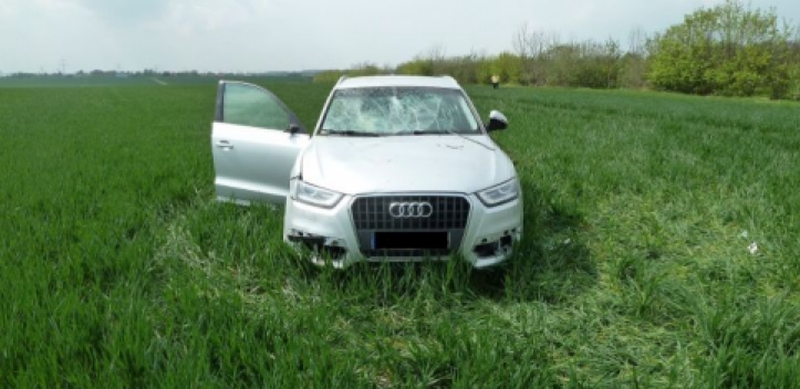 Wegen Unwohlsein von der Fahrbahn abgekommen
