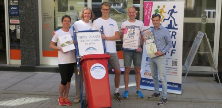 Jenaer Firmenlauf: Pfand für Hospiz in Jena