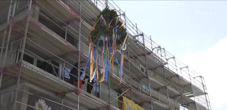 Richtfest für jenawohnen: In der Schützenhofstraße in Jena-Nord entsteht ein neues Quartier