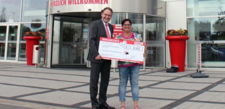 Porta-Spende für Elterninitiative