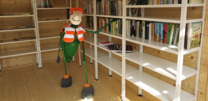 Kommunalservice eröffnete Tauschhaus