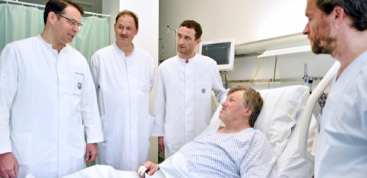 Ultraschallwellen gegen verschlossene Lungengefäße 