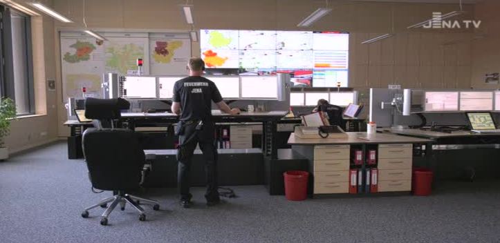 Auf der Zielgeraden: Nach Monaten der Planung wurde heute die Zentrale Rettungsleitstelle eingeweiht