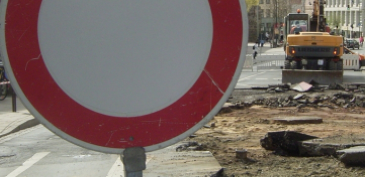 Paradiesbrücke am Samstag in Richtung Lobeda gesperrt