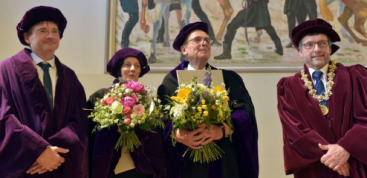 Ehrendoktorwürde für Autorin und Historiker