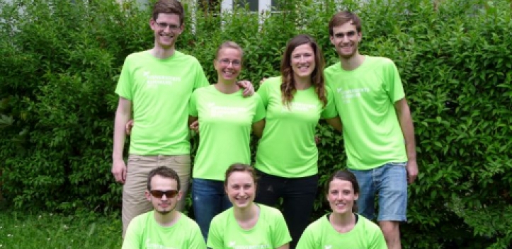 Uniklinikums-Staffel auf dem Rennsteig