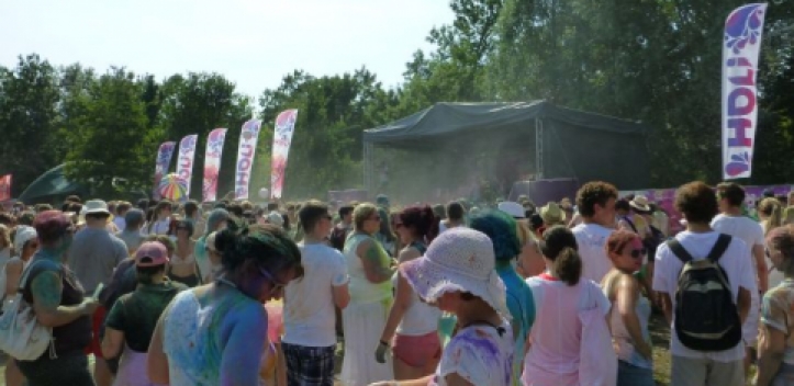Farbenfest am Schleichersee