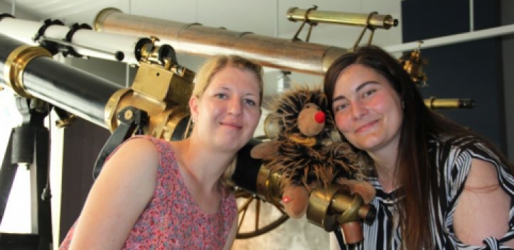 Optisches Museum: Sammy erklärt Exponate 