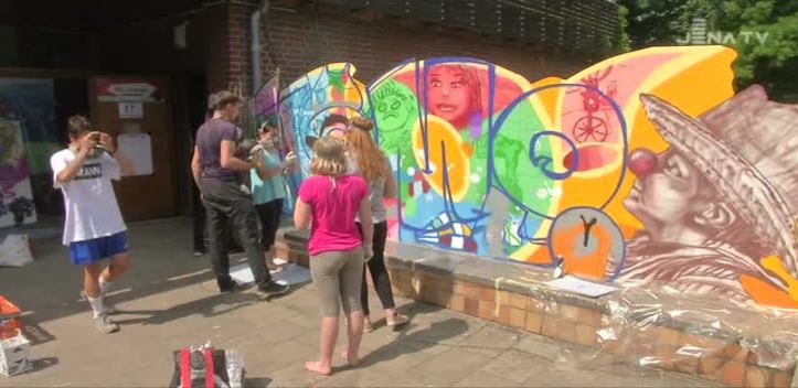 Für das gute Farbgefühl: Der Circus MoMoLo veranstaltet wieder ein Street Art Camp