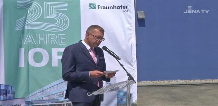 Forschen vor Ort: Das Fraunhofer IOF blickt auf 25 Jahre zurück