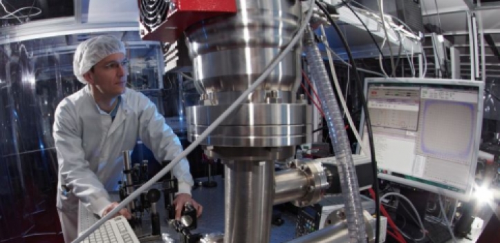 Wellennatur des Lichts in Super-Zeitlupe