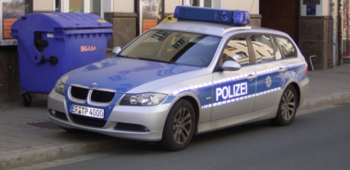 Über den Fuß gefahren