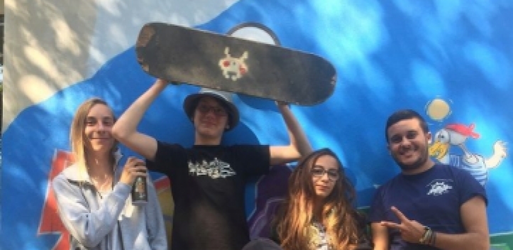 Streetartcamp im Jugendzentrum Eastside