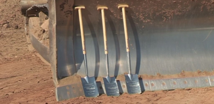 Spatenstich für Haus EKKStein