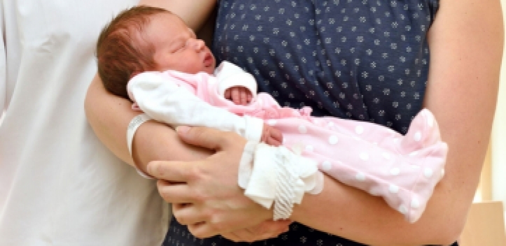 888. Baby im Universitätsklinikum geboren