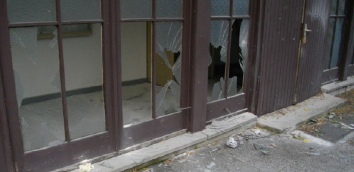 Vandalismus in Kinderklinik 