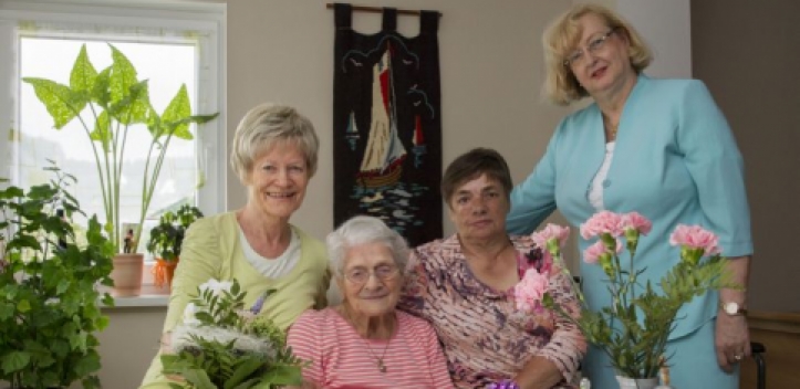 Gratulation zum 100. Geburtstag