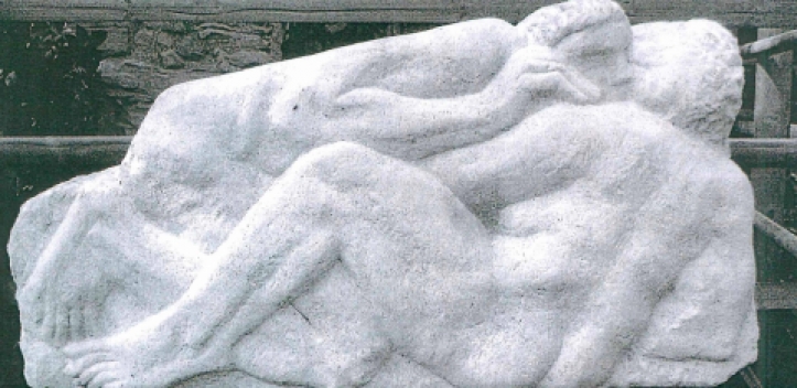 Skulpturen entwendet