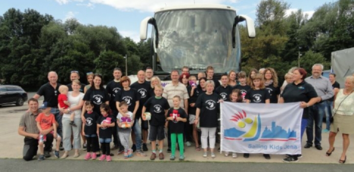 Jenaer „Sailing kids“ zum zehnten Mal auf Tour