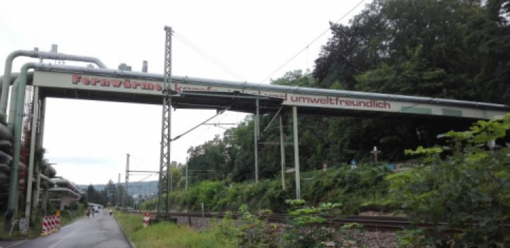Instandsetzungsarbeiten an Rohrbrücke Sandweg   