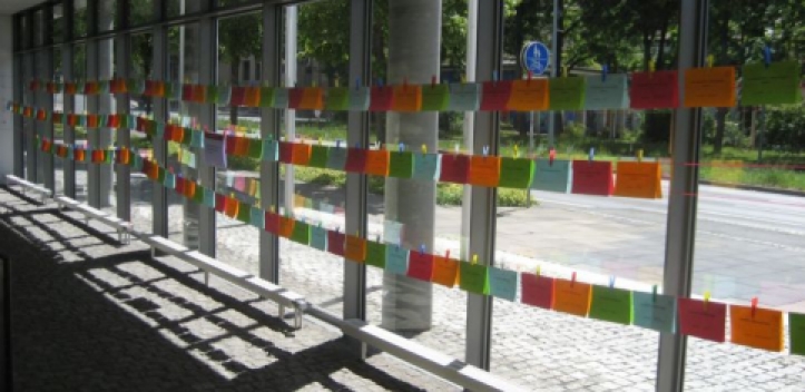 Ausbildungsstellengalerie in der Agentur für Arbeit