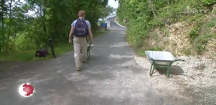 Perspektiven für den Fuchsturm: Studenten aus sieben Ländern nahmen am Workcamp teil