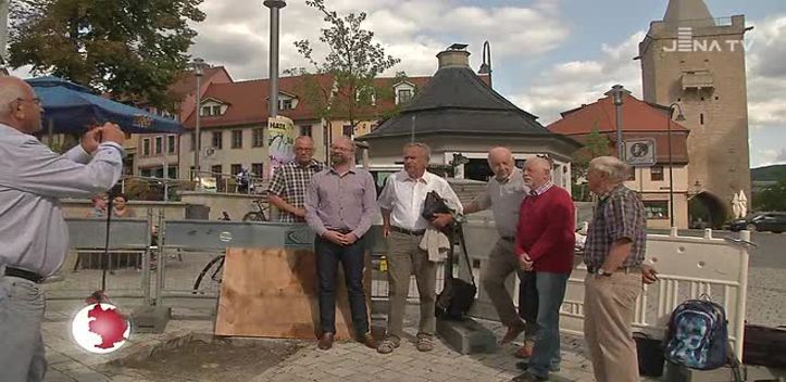 Ein Denkmal für Zeiß: Auf dem Johannisplatz soll ab 16. September eine Bronzefigur stehen