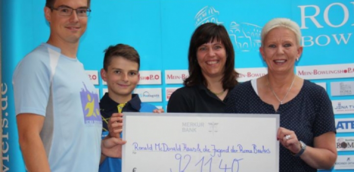 „Jena bowlt 2017“:  für Ronald McDonald Haus Jena
