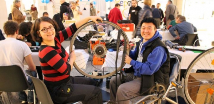 Reparier-Café beim Wenigenjenaer Sommerfest