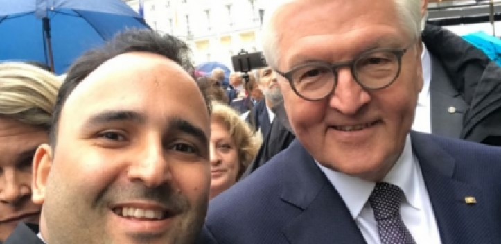 Zu Gast beim Bürgerfest des Bundespräsidenten