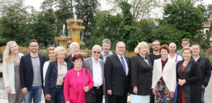 Dahlienschaugarten: Thilo-Schoder-Brunnen sprudelt wieder 
