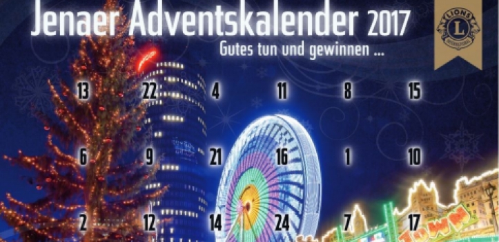Vorverkauf des „Jenaer Adventskalender 2017“ startet