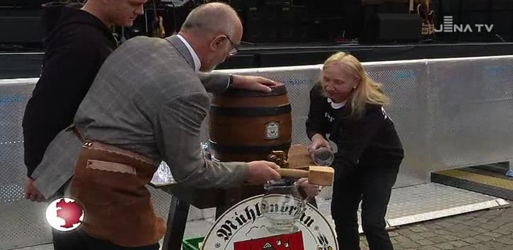 Entfesselt: Das diesjährige Jenaer Altstadtfest lockt noch bis Sonntag auf Eich- und Marktplatz