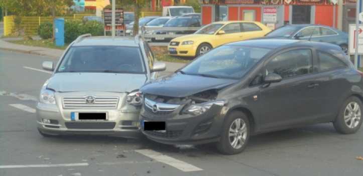 Vorfahrt nicht beachtet