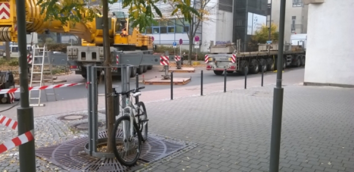 Vollsperrung der Zeiß-Straße heute und morgen