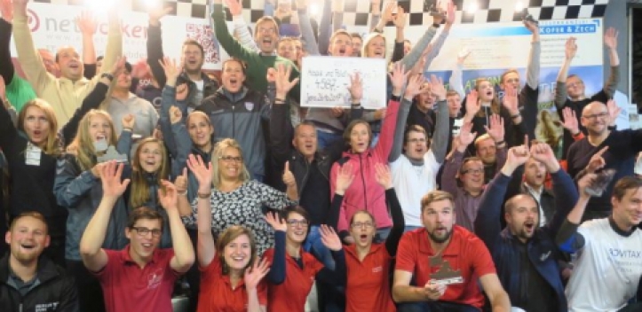 Kartbahn-Wohltätigkeitsrennen: 4 887 Euro für Hospiz