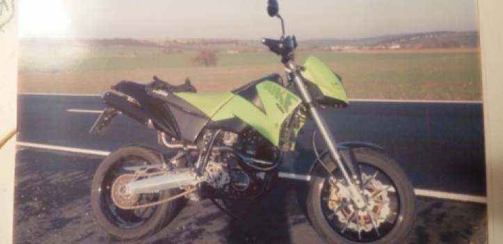 Motorrad KTM gestohlen