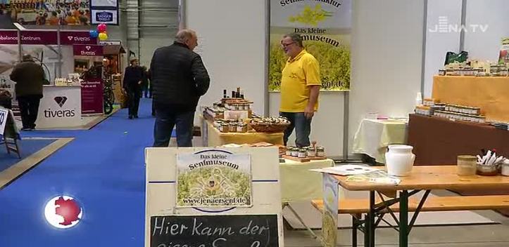 In der Halle: In Burgau wird seit heute und bis zum Sonntag die Messe Jenaer Herbst veranstaltet
