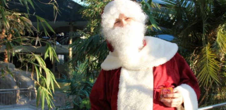 Weihnachtsmann im Galaxsea