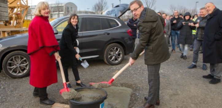 Grundsteinlegung für neues BMW/Mini-Autohaus in Gera 
