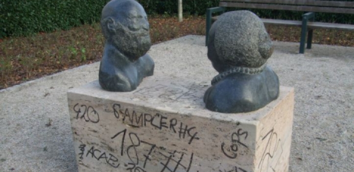 Wieder Vandalismusschäden an Kunst- und Denkmalobjekten 