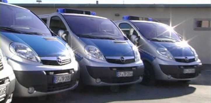 Werbeschilder demoliert