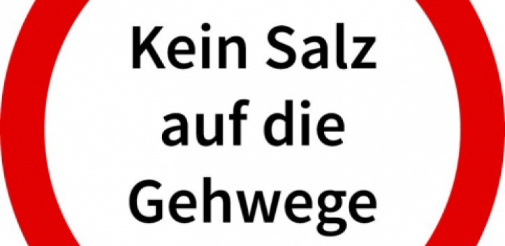 NABU Thüringen: Auf Streusalz verzichten 