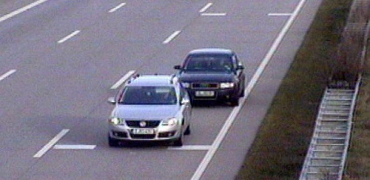 Abstand zu gering: 1 000 Euro Bußgeld 