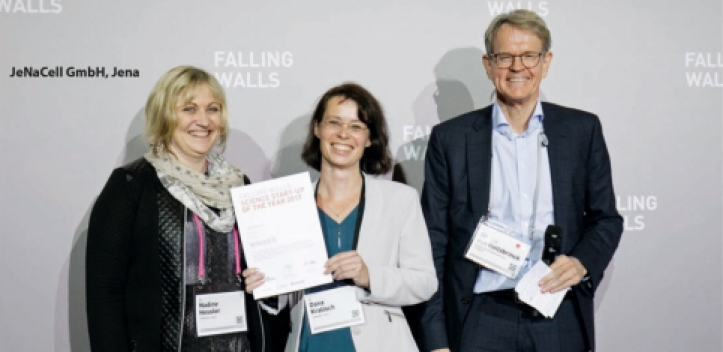 JeNaCell GmbH als Science Start-Up des Jahres gekürt