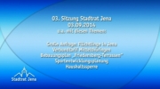 3. Stadtratssitzung vom 03.09.2014