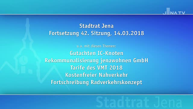 Stadtratssitzung vom 15.03. - Fortsetzung