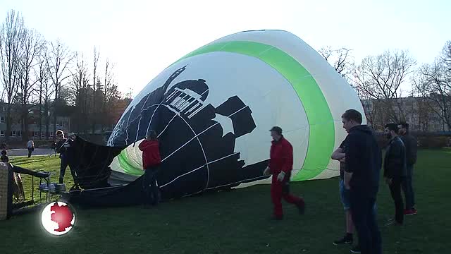 Hoch hinaus: Der Ballonsportclub Jena testete sein neues Luftfahrzeug  